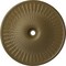 Ekena Millwork Galveston Ceiling Medallion (Canopies up to 5 7/8"), 51"OD x 3 5/8"ID x 3 3/8"P, Mississippi Mud CM51GLMMF - alternate 1